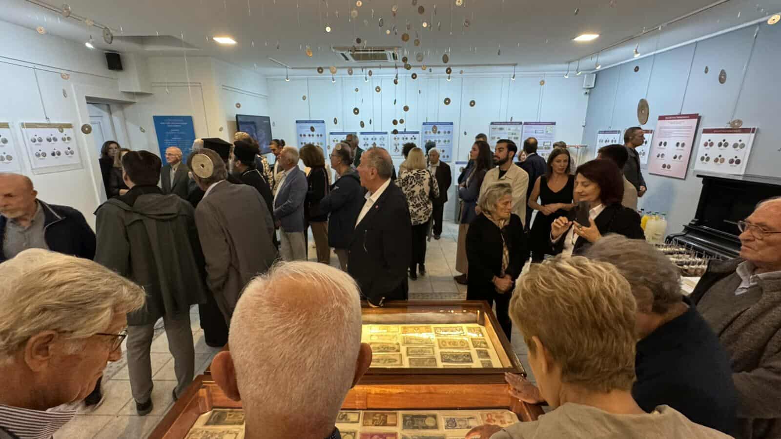 Εντυπωσιακό το ξεκίνημα της νέας εκθέσεως «Το Νόμισμα – Από την Αρχαία Ελλάδα έως Σήμερα» στη “Διέξοδο”