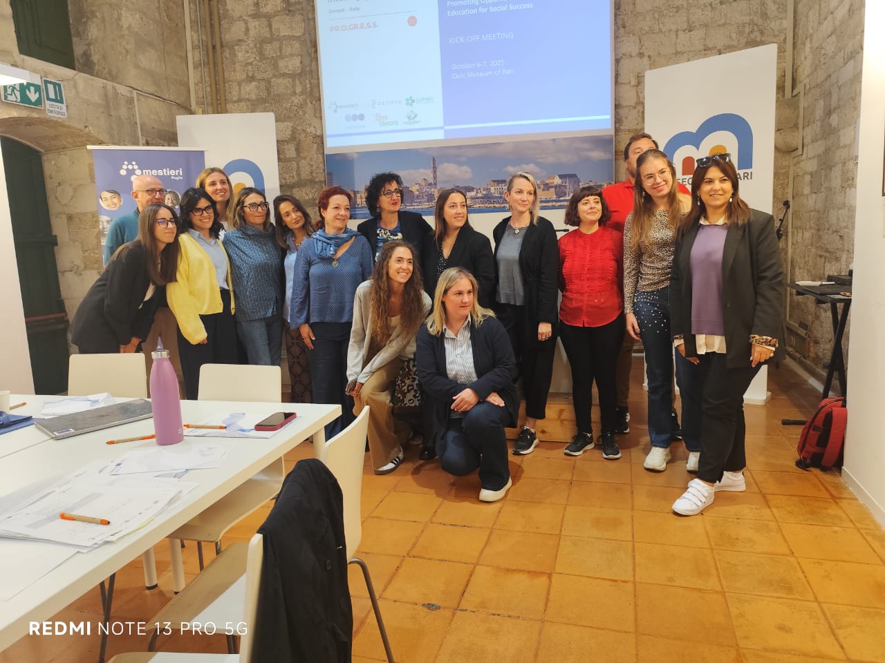 Στο Μπάρι βρέθηκε η ΑΧ.ΕΠ.ΑΝ. για την εναρκτήρια συνάντηση του έργου “PR.O.GR.E.S.S” του Προγράμματος Interreg Ελλάδα–Ιταλία 2021–2027