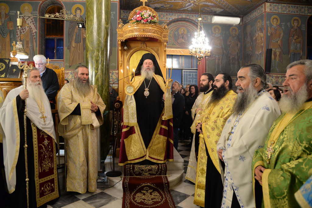 Πατρῶν Χρυσόστομος: «Οἱ Ἃγιοι εἶναι οἱ μεγαλύτεροι εὐεργέτες μας»