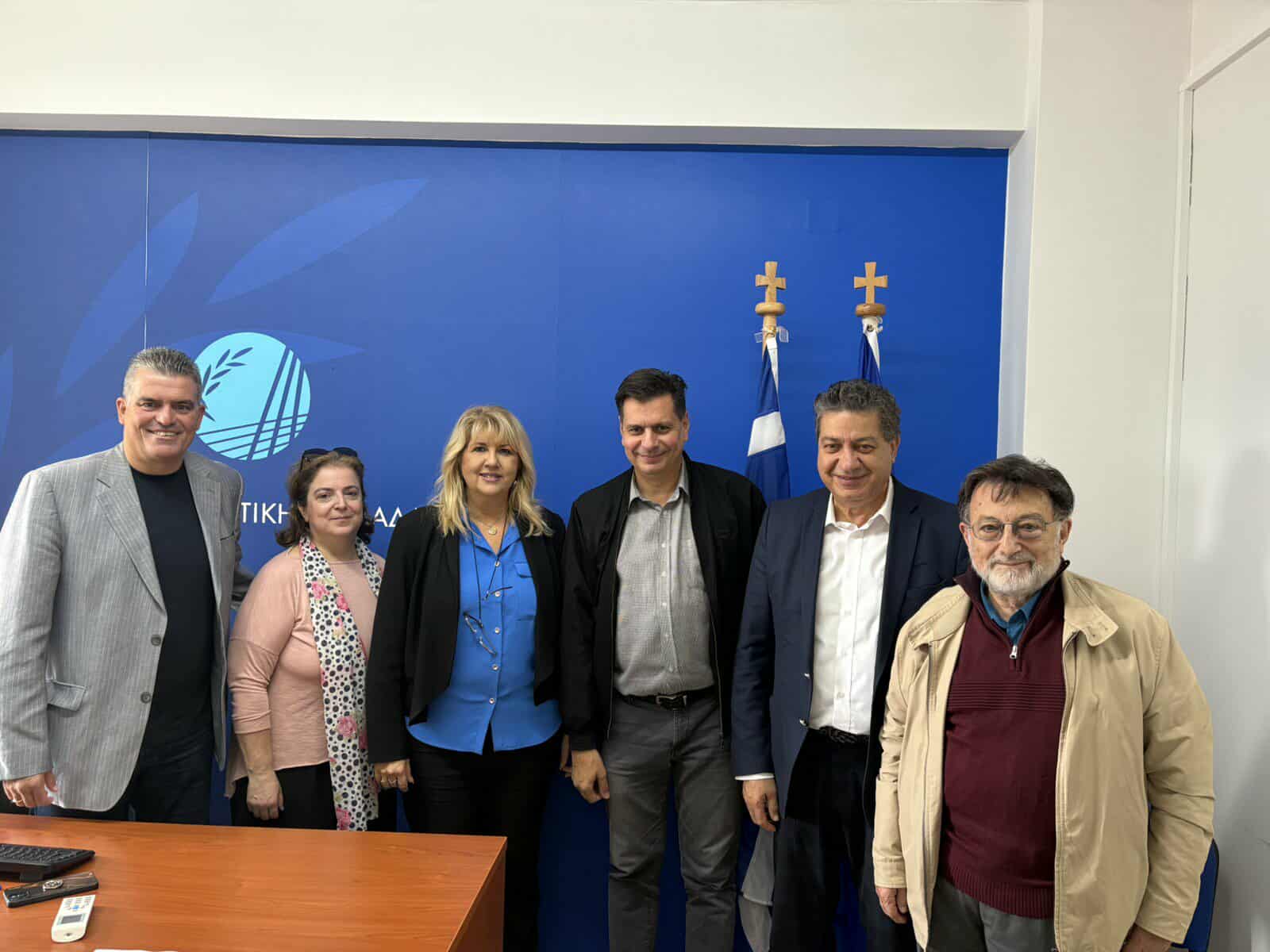 Συνάντηση αντιπροσωπείας του σπιράλ με Άννα Μαστοράκου