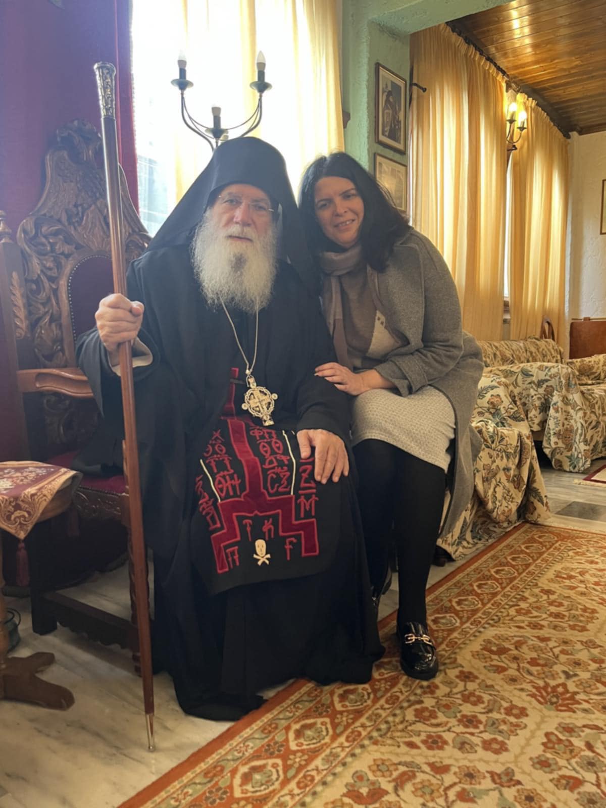 «Όταν η Παναγία μίλησε με μύρο»