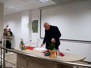 Ο Γιώργος Παπανδρέου στις πρωτοχρονιάτικες πίτες του Δήμου Ερυμάνθου, ΕΓΕ και Ομοσπονδίας Συλλόγων Αιγιαλείας