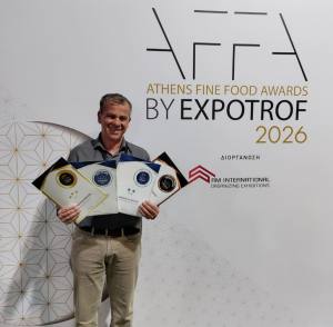 Η πατρινή δημιουργία AMMOUSA μπύρα αναδείχθηκε το κορυφαίο προϊόν στα Athens Fine Food Awards 2026 by ΕΞΠΟΤΡΟΦ