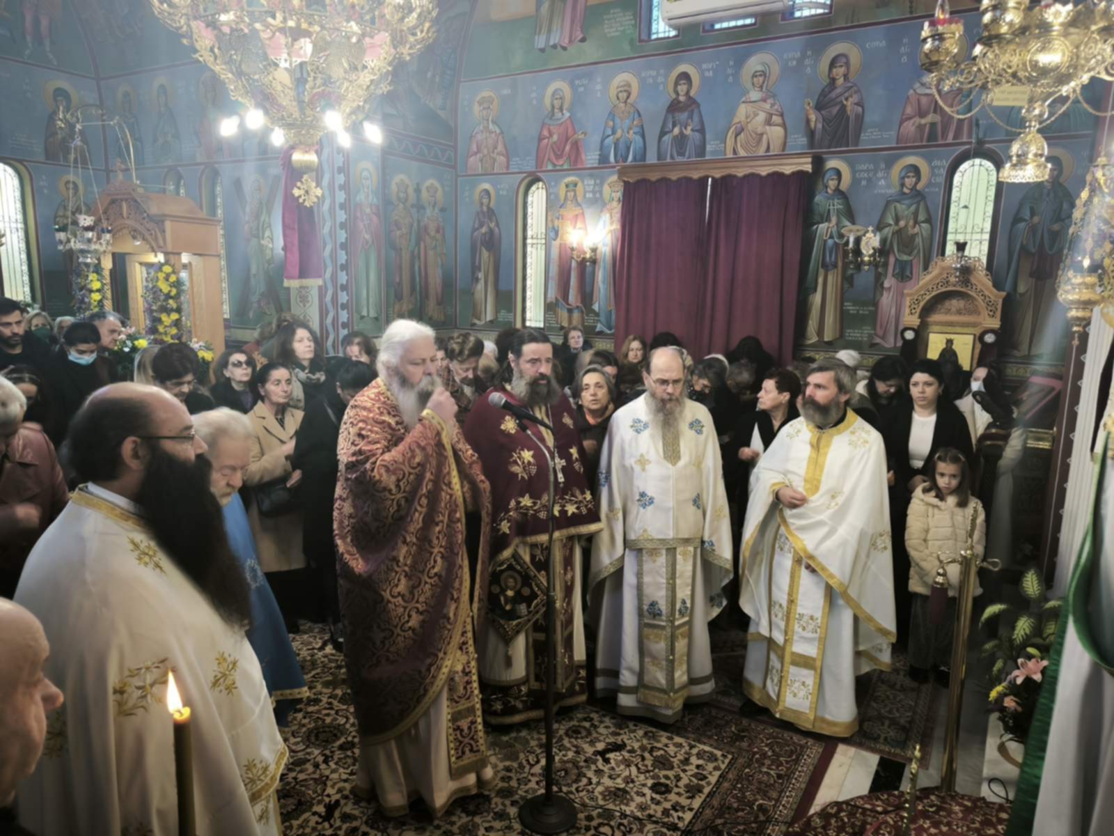 Με τη συμμετοχή διοίκησης και προσωπικού τιμήθηκε η εορτή του Αγίου Χαραλάμπους στο Νοσοκομείο «Άγιος Ανδρέας» Πατρών