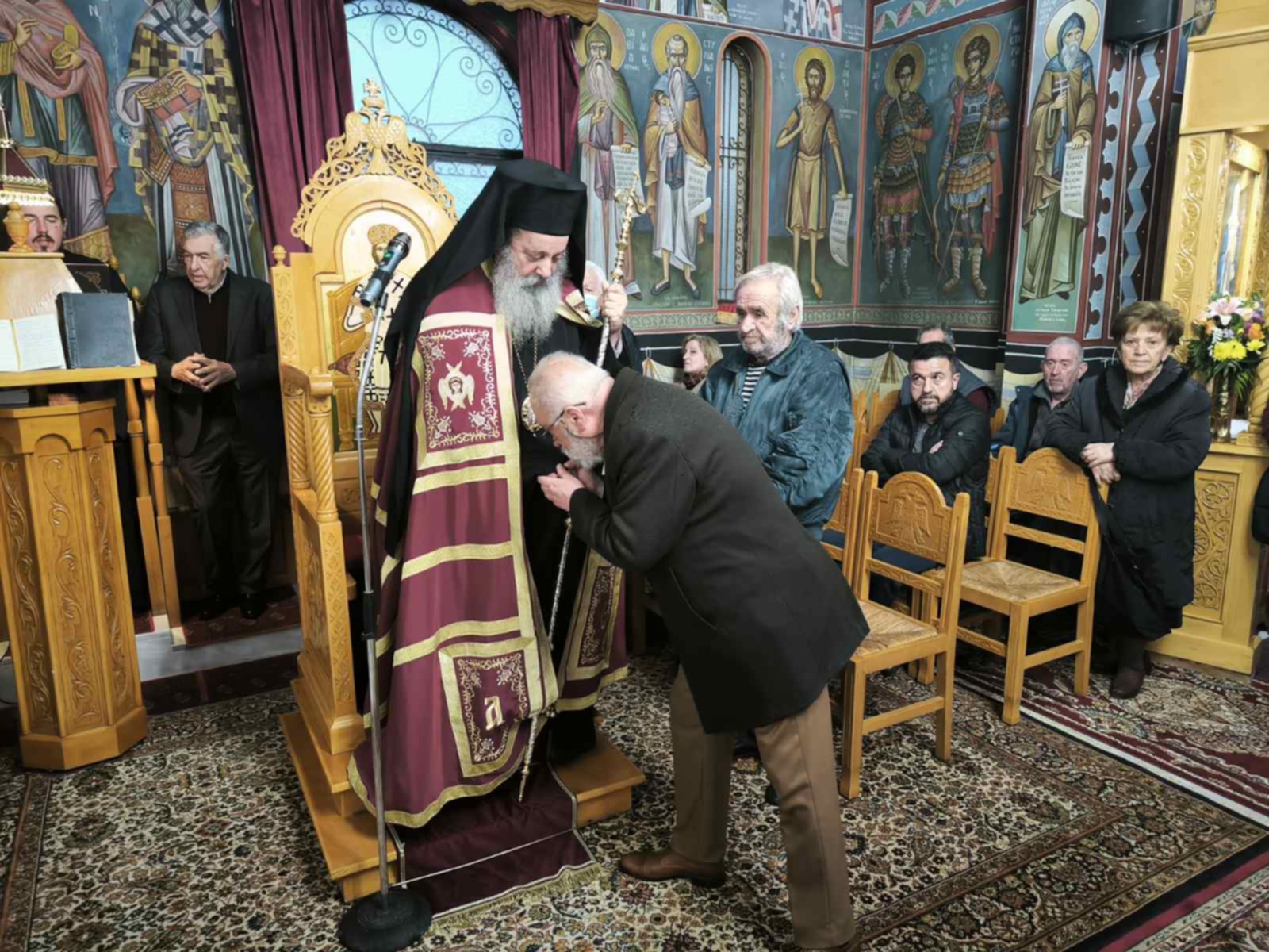 Με τη συμμετοχή διοίκησης και προσωπικού τιμήθηκε η εορτή του Αγίου Χαραλάμπους στο Νοσοκομείο «Άγιος Ανδρέας» Πατρών