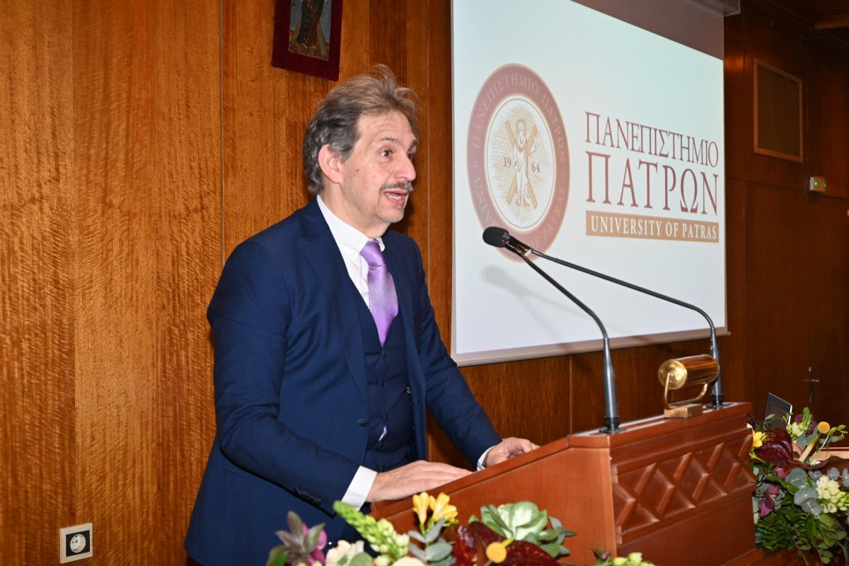 Το Πανεπιστήμιο Πατρών γιόρτασε την Ημέρα των Γραμμάτων ως ζωντανή υπόσχεση μνήμης, ευθύνης και μέλλοντος