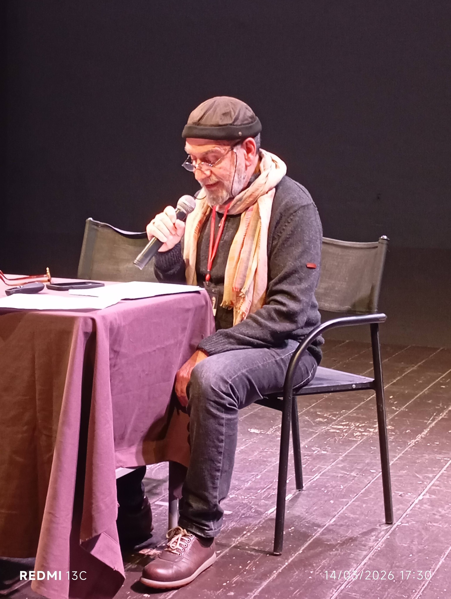 Ηθοποιός – σκηνοθέτης Αντώνης Διαμαντής η ζωντανή πράξη πέρα από το «Φτωχό Θέατρο»