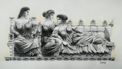 Συνάντηση ψυχής και τέχνης, ο Κωνσταντίνος Φάης ανοίγει τον κόσμο του στη Βίκυ Μπαϊρακτάρη και στο “π”.