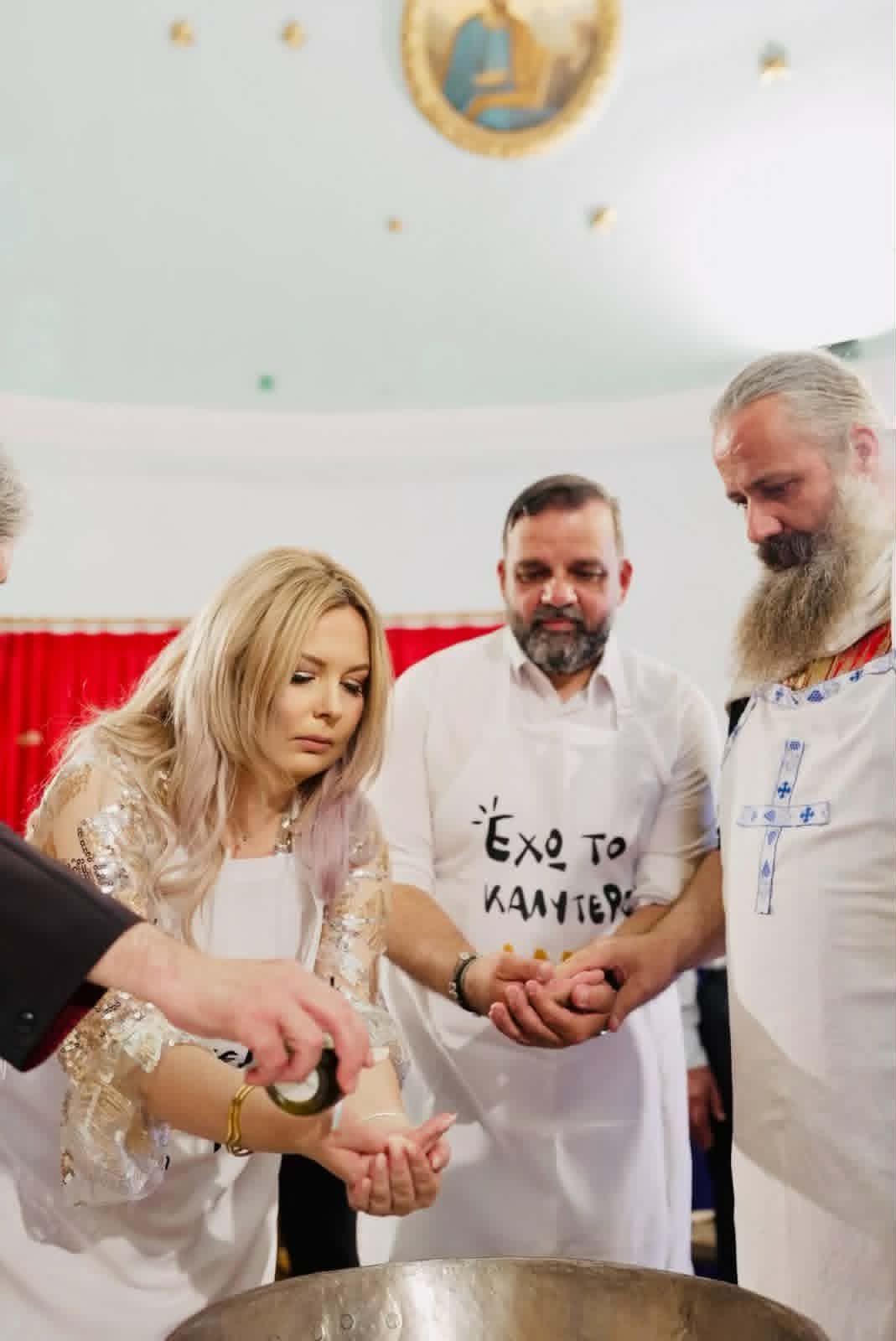 Λαμπερή βάφτιση στο Ρίο για τον μικρό Νικόλαο Κολλιόπουλου με έντονο άρωμα Ολυμπιακού