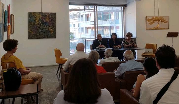 Κωνσταντίνος Πάγκαλος και Ισμήνη Κριάρη άνοιξαν τον διάλογο για τη Γενετική και την Υποβοηθούμενη  Αναπαραγωγή στον κατάμεστο από κόσμο Ελληνο-Γαλλικό Σύνδεσμο