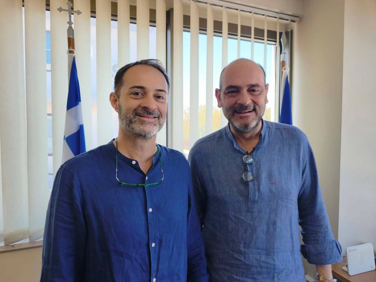 Ιάσονας Φωτήλας: Συνάντηση με τον Διευθυντή του Τελωνείου Πατρών Ζαφειρόπουλο Παναγιώτη
